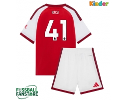 Arsenal Declan Rice #41 Replik Heimtrikot Kinder 2026-27 Kurzarm (+ Kurze Hosen)